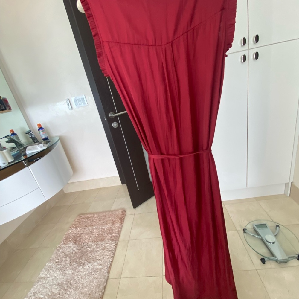 Zadig & Voltaire Burgundy Maxi Dress - Picture 11 of 16